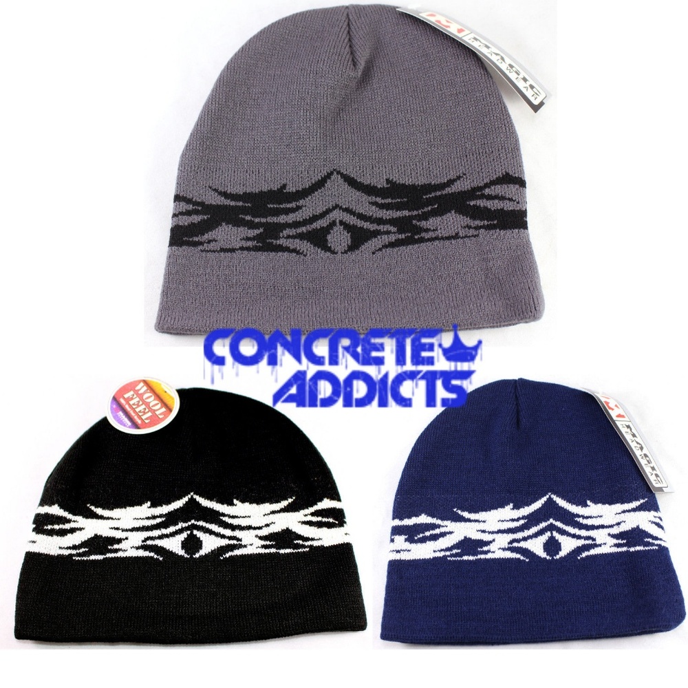 Magic Headwear WOOL FEEL Tribal Beanie set of 3